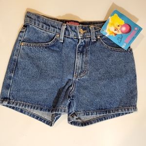 Bubblegum Blue Denim Shorts Girl's 10